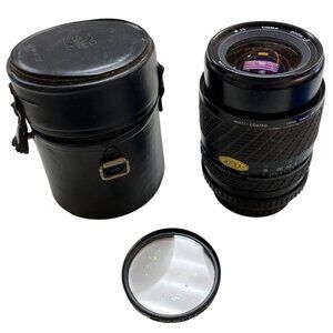 Sigma 52mm Zoom Lens 3 1:3.5-4.5 With Spectralstar Skylight (1A) Filter & Case M